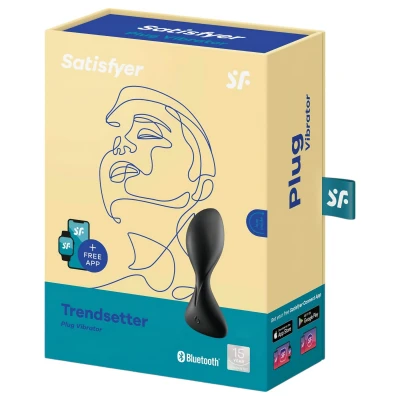 Satisfyer Trendsetter - app-vezérelt anál vibrátor (fekete)