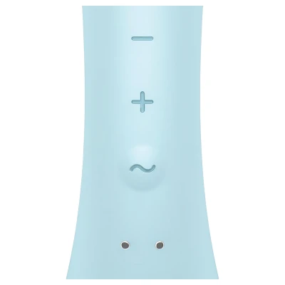 Satisfyer Triple Oh - akkus, csiklókaros vibrátor (kék)