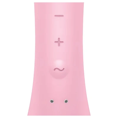 Satisfyer Triple Oh - akkus, csiklókaros vibrátor (pink)