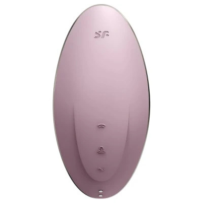Satisfyer Vulva Lover 1 - léghullámos csikló vibrátor (viola)