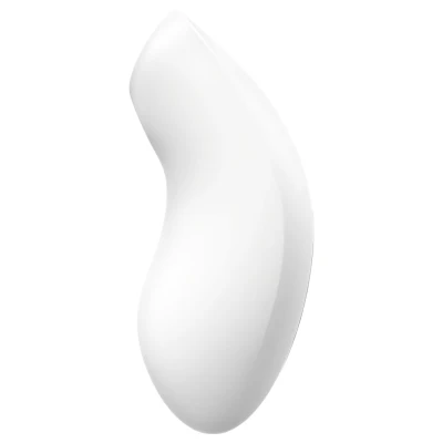 Satisfyer Vulva Lover 2 - léghullámos csikló vibrátor (fehér)