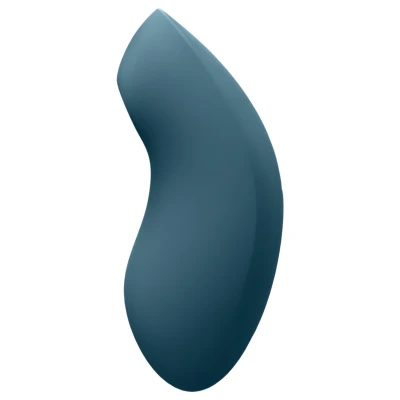 Satisfyer Vulva Lover 2 - akkus léghullámos csikló vibrátor (kék)