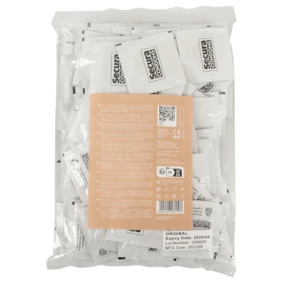 Secura Original - latex óvszer nagy csomag (100 db)