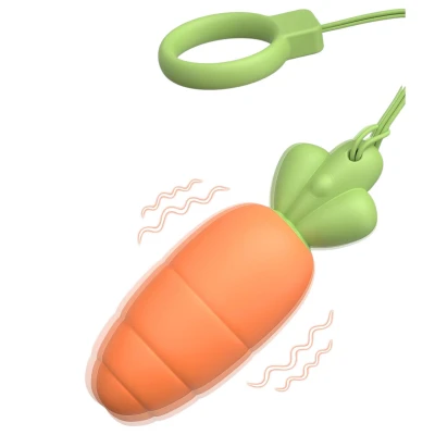 Sex HD Carrots - répa vibrátor (narancs)
