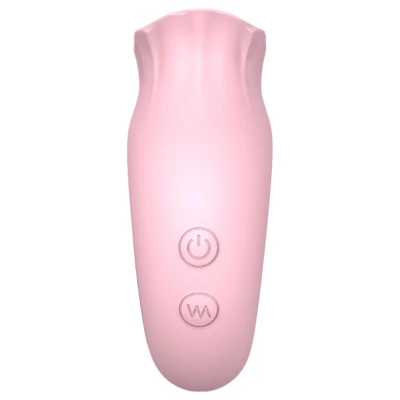 Sex HD French Kiss - nyelves csiklóizgató vibrátor (pink)