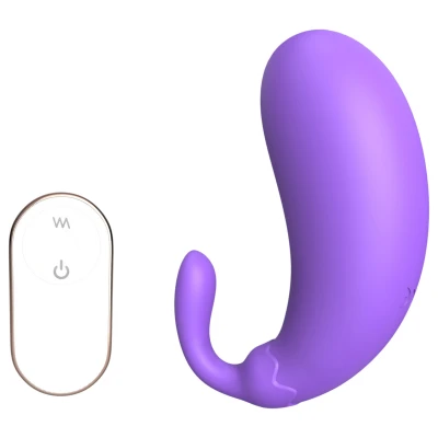 Sex HD - padlizsán formájú vibrotojás (lila)