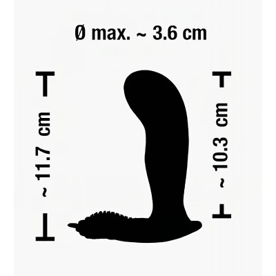 SMILE G-Spot Panty - hordható akkus, rádiós vibrátor (pink)