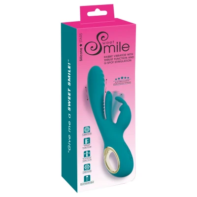 Smile - lökő, G-pont és csiklóizgató vibrátor (zöld)