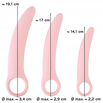 Smile Vaginal Trainers - vaginális tréner szett medencefenék erősítésre (3 db)