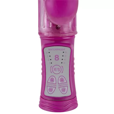 You2Toys - Sugar Babe - gyöngyös, nyuszis csiklókaros vibrátor (szeder)