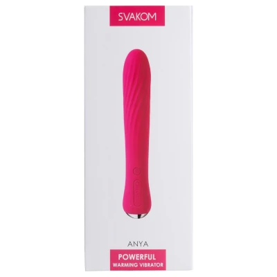 Svakom Anya - akkus melegítő rúd vibrátor (pink)