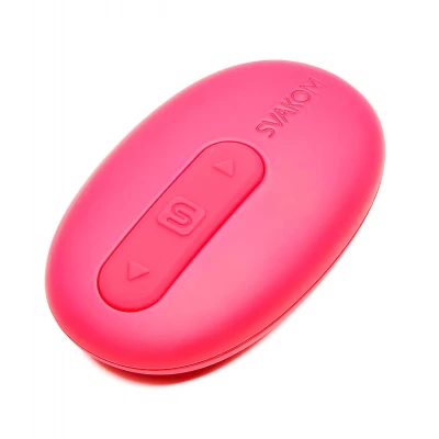Svakom Elva - hordható akkus, távirányítós vibrotojás (pink)