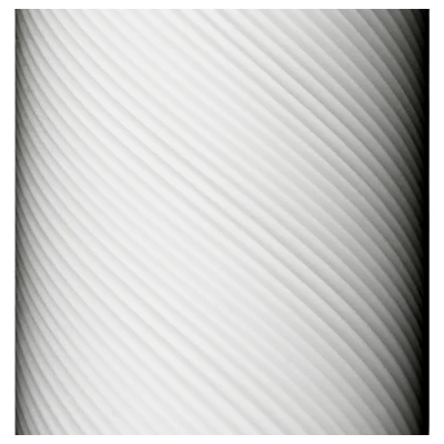 TENGA 3Dx Zen - 3D mintás férfi maszturbátor (fehér)
