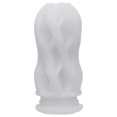 TENGA Air Tech Strong - textúrált maszturbátor férfiaknak (fehér)