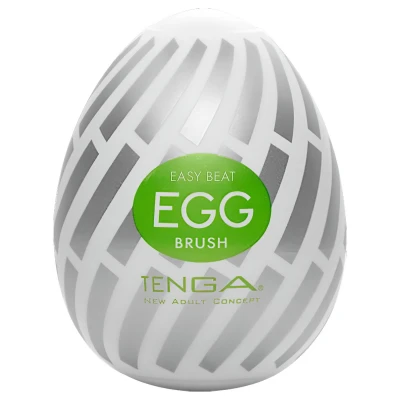 TENGA Egg Brush - tojás maszturbátor férfiaknak (1 db)