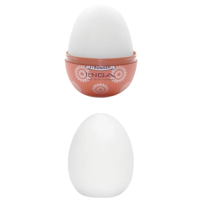 TENGA Egg Gear Stronger - tojás maszturbátor férfiaknak (1 db)