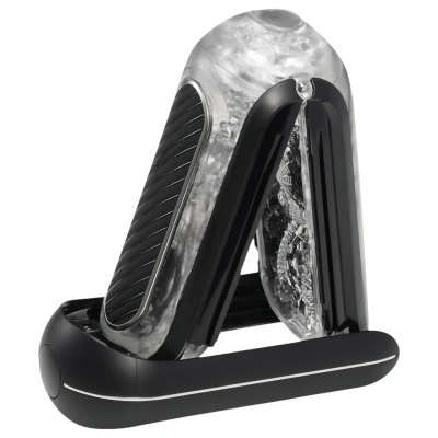 TENGA Flip Zero - erős maszturbátor férfiaknak (fekete)