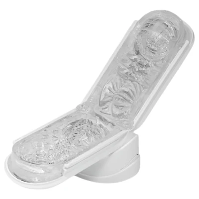 TENGA Flip Zero - szuper-maszturbátor férfiaknak (fehér)