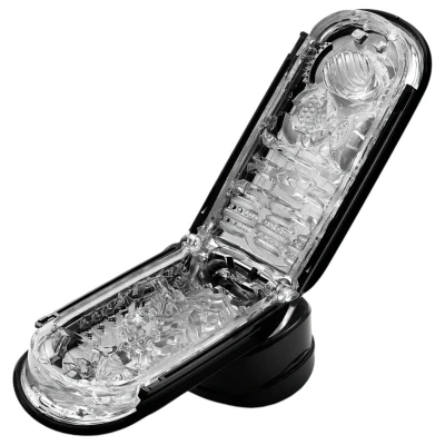 TENGA Flip Zero - szuper-maszturbátor férfiaknak (fekete)