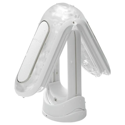 TENGA Flip Zero - vibrációs maszturbátor férfiaknak (fehér)