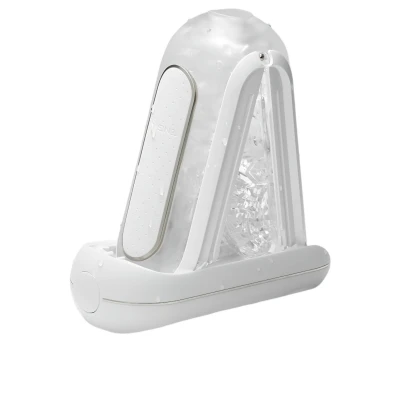 TENGA Flip Zero - vibrációs maszturbátor férfiaknak (fehér)