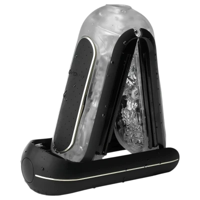 TENGA Flip Zero - vibrációs maszturbátor férfiaknak (fekete)