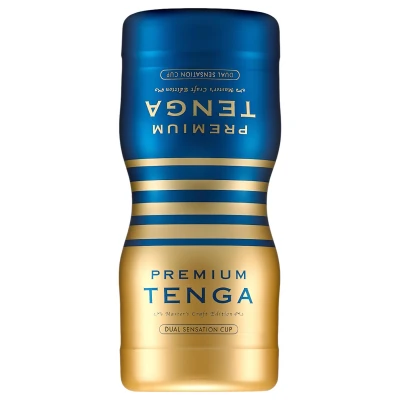 TENGA Premium Dual Sensation - eldobható maszturbátor férfiaknak
