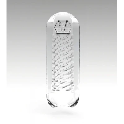 TENGA Spinner Pixel - maszturbátor férfiaknak (átlátszó)