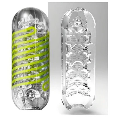 TENGA Spinner Schell - maszturbátor férfiaknak (átlátszó)