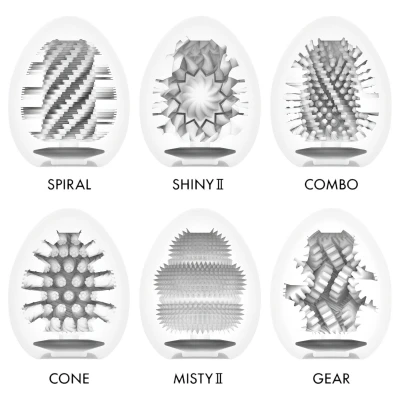 TENGA - Stronger tojás maszturbátor szett férfiaknak - 6 db