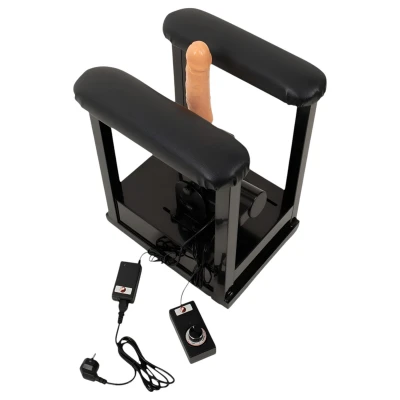 The Banger Sit-On-Climaxer - ráülős hálózati szexgép (fekete)