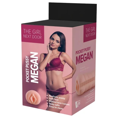 The Girl Next Door Megan - élethű műpunci maszturbátor (testszínű)