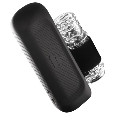 The Handy 2 - Interaktív férfi maszturbátor (fekete)