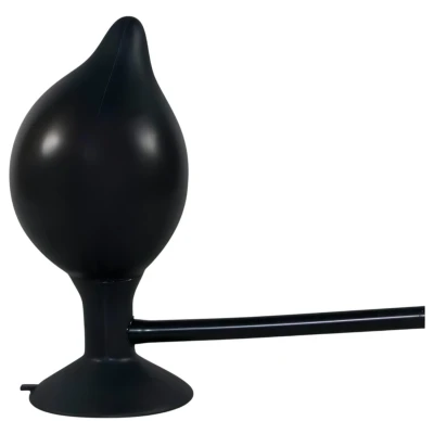 You2Toys True Black - pumpálható análtágító (fekete)