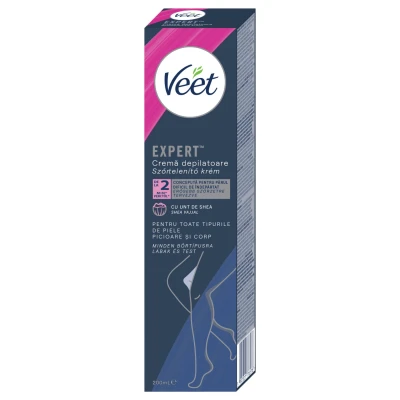 Veet Expert - intim szőrtelenítő krém (200 ml)