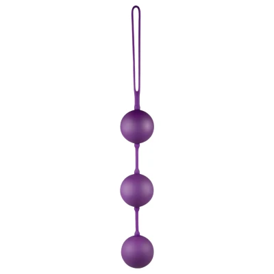 You2Toys Velvet - tripla gésagolyó kegel tornához (lila)