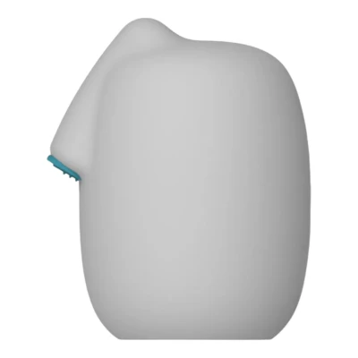 VIBEGGS Candy Curves - vibrációs tojás maszturbátor férfiaknak (fehér)