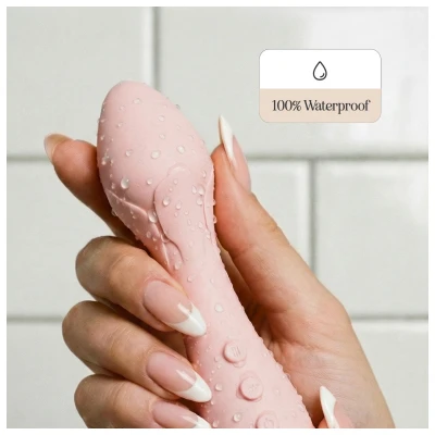 Vush Fleur - akkus, vízálló wand masszírozó vibrátor (pink)