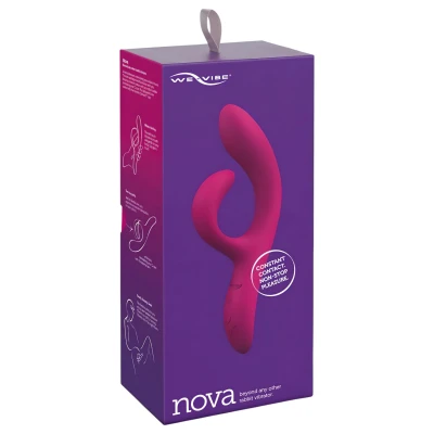 We-Vibe Nova 2 - App-vezérelt flexibilis csiklókaros vibrátor (lila)
