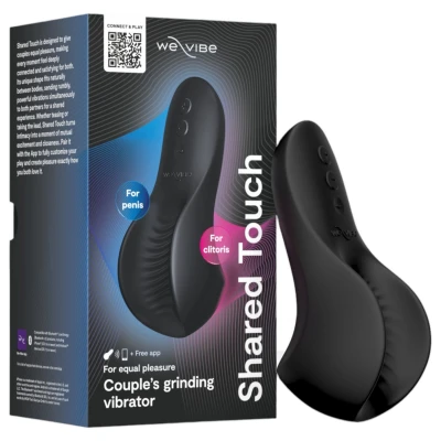 We-Vibe Shared Touch - app-vezérelt okos párvibrátor (fekete)