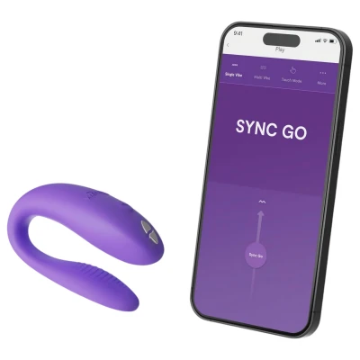 We-Vibe Sync Go - app-vezérelt párvibrátor (lila)