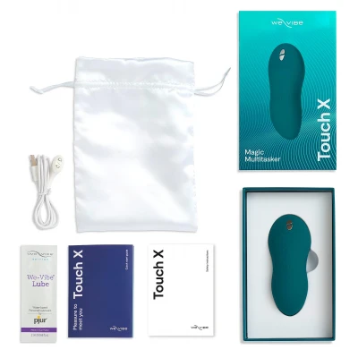 We-Vibe Touch X - akkus, vízálló csikló vibrátor (zöld)