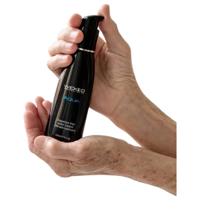 Wicked Aqua - vízbázisú síkosító gél (120 ml)