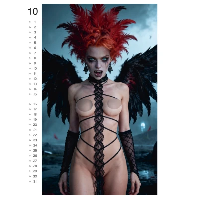 Wild Fantasy 2027 - erotikus falinaptár, ajándék (1 db)