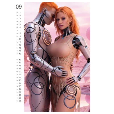 Wild Fantasy 2027 - erotikus falinaptár, ajándék (1 db)