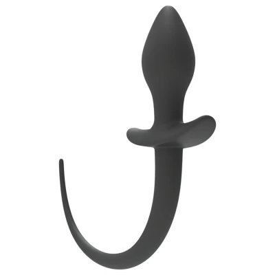 Erospace Wild Play - anál plug farokkal, szerepjátékhoz (fekete)