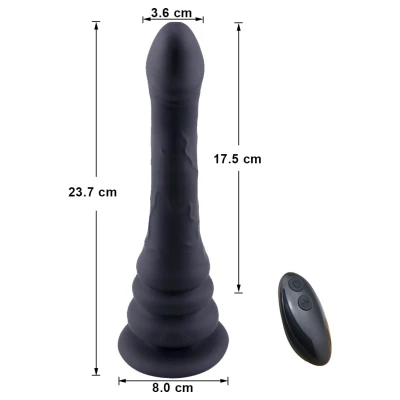 Wilson - hullámzó vibrátor (fekete)