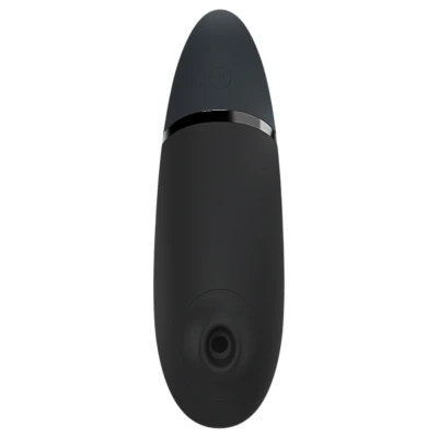 Womanizer Lust & Luxury - léghullámos csiklóizgató és párvibrátor szett (fekete)