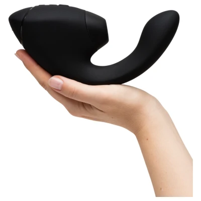 Womanizer Next Duo - 2in1 G-pont vibrátor (fekete)