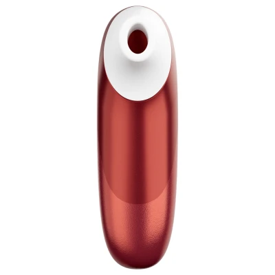 Womanizer Pro - léghullámos csiklóizgató (piros)